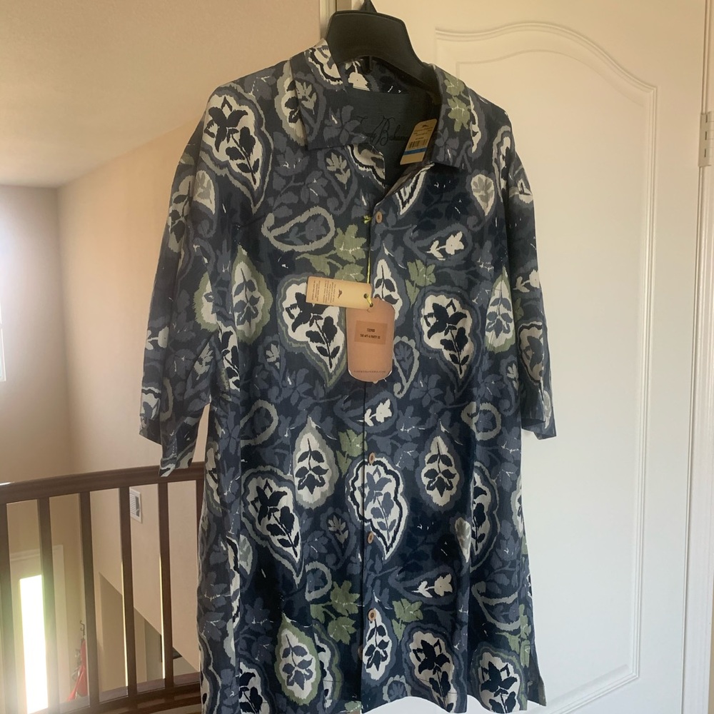 Tommy Bahama Linen/Silk Shirt NWT